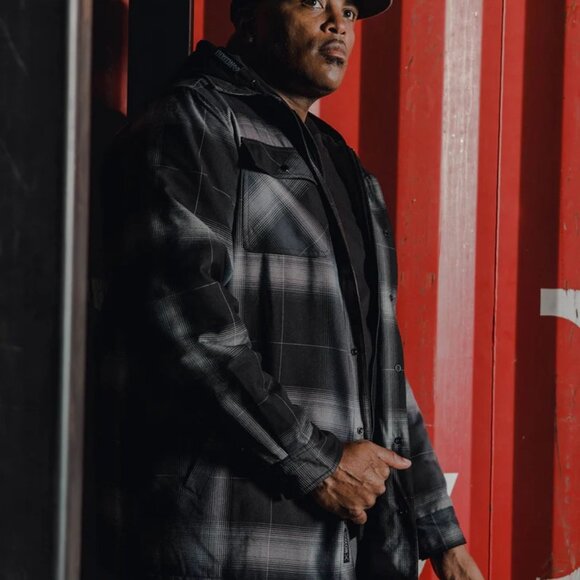 Dixxon Flannel DESTROYER Hooded Flannel Jacket - Men's M - Picture 9 of 12